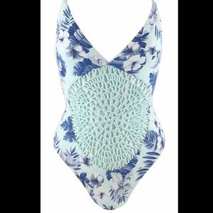 Frankies bikinis one piece swimming suit Hawaiian